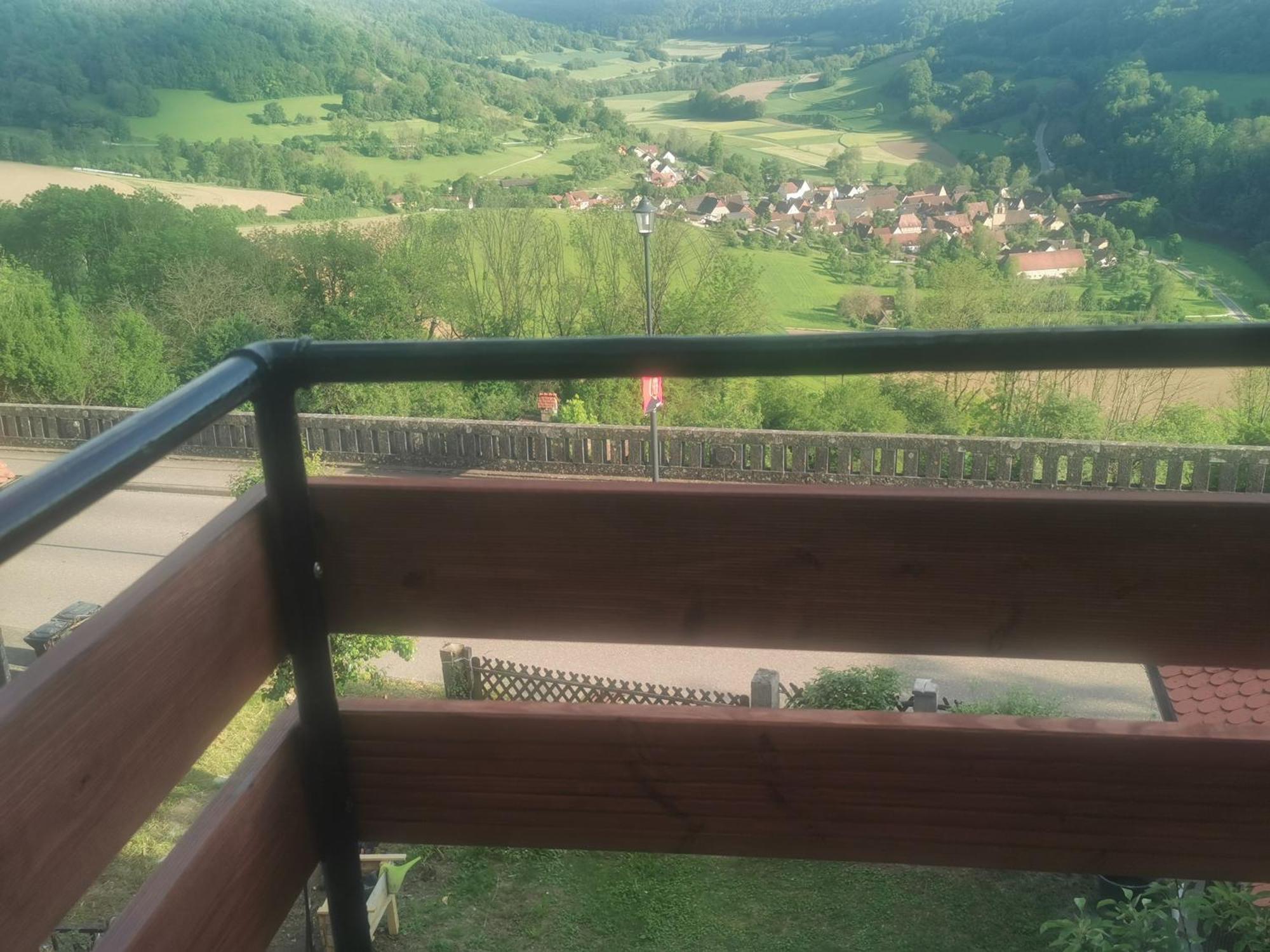 Ferienwohnung Panoramablick Langenburg Exterior foto